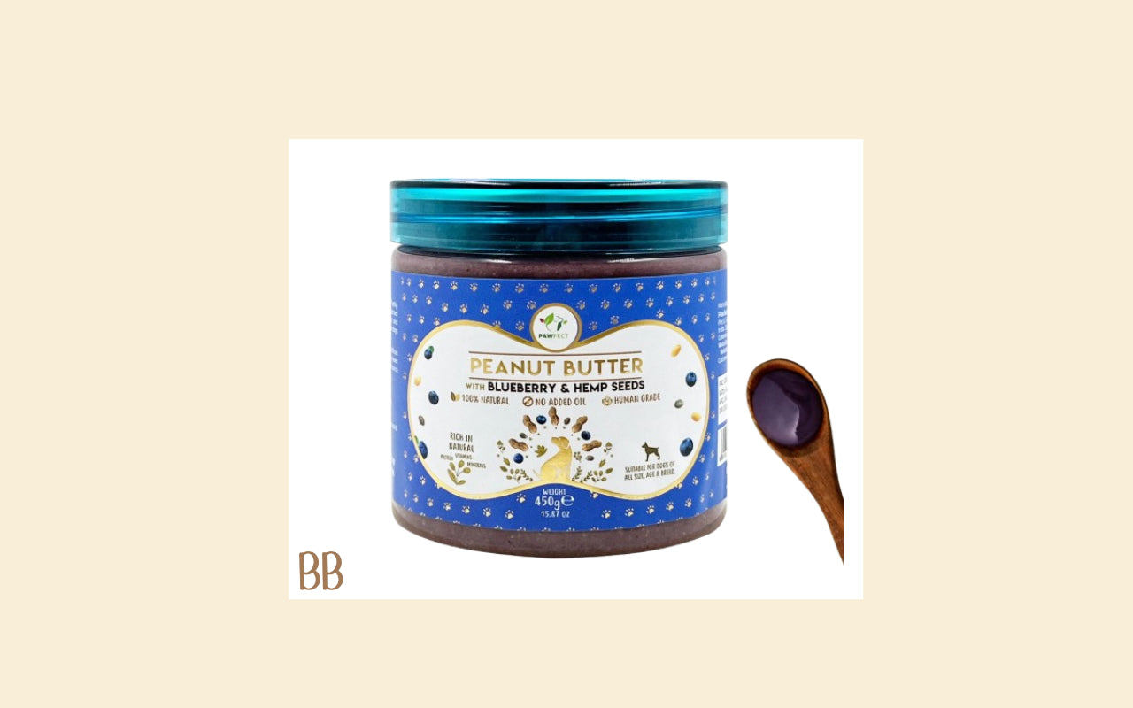 Blueberry & hemp seed peanut butter 275g