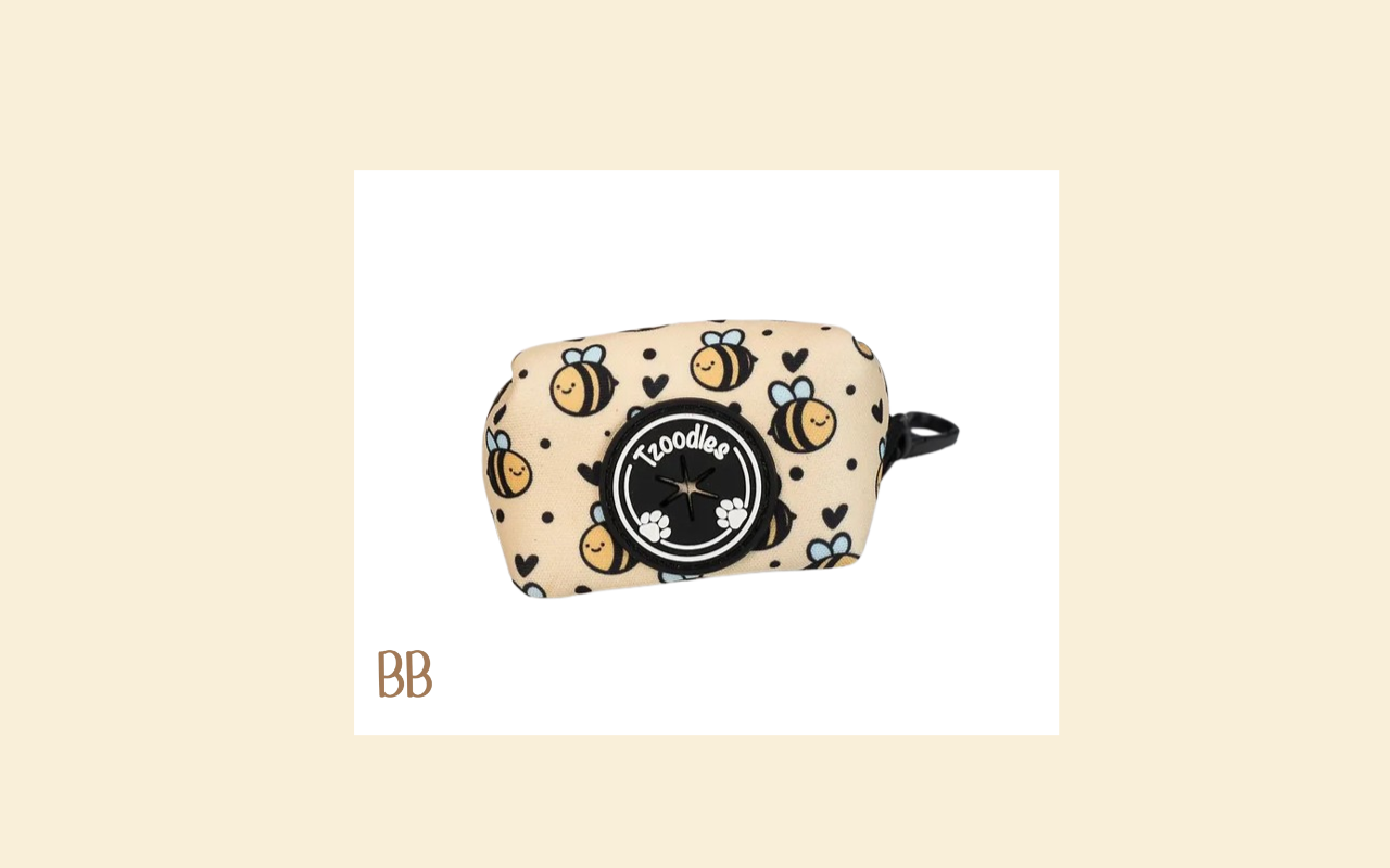 Bee poop bag holder