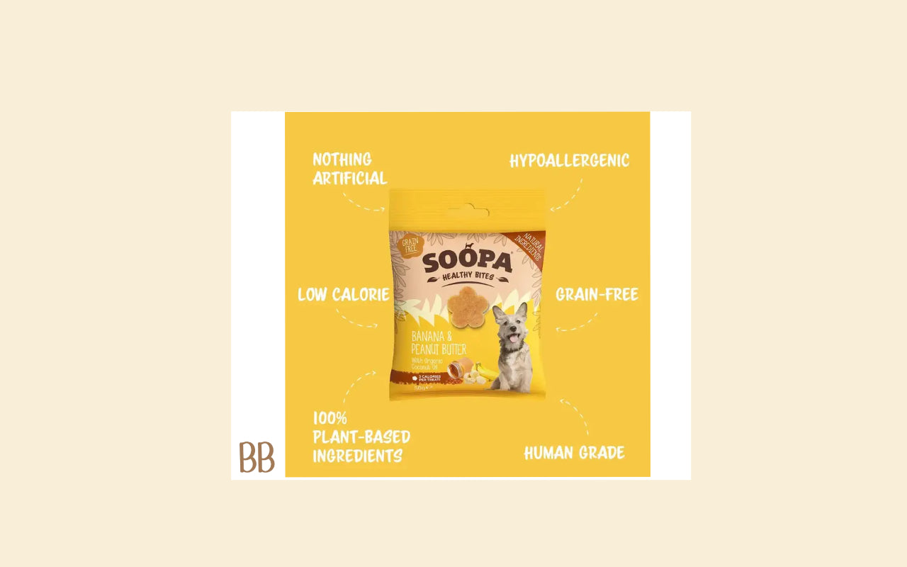 Soopa Banana and Peanut butter bites