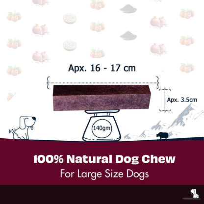Pawfect Himalayan Cheese Chews for Dogs - Dentamust Cranberry
