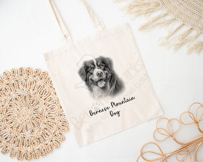 Bernese Mountain dog Tote bag