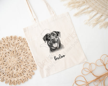 Rottweiler Tote bag