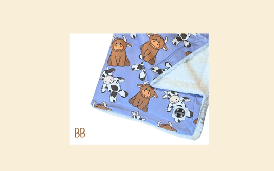Tzoodles Cow Blankie