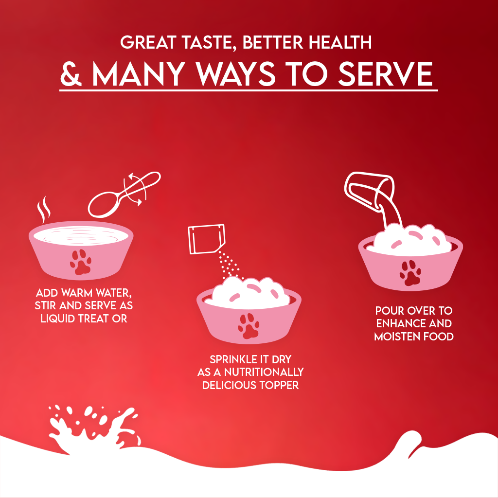 Pawfect Nature's Sip for Dogs: Goat's Milk with Pomegranate & Cranberry 120g
