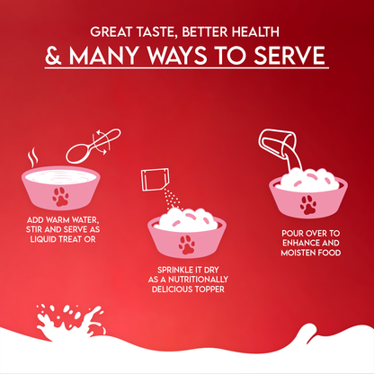 Pawfect Nature's Sip for Dogs: Goat's Milk with Pomegranate & Cranberry 120g