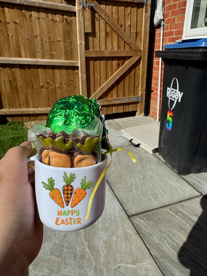 Easter egg in pup cup