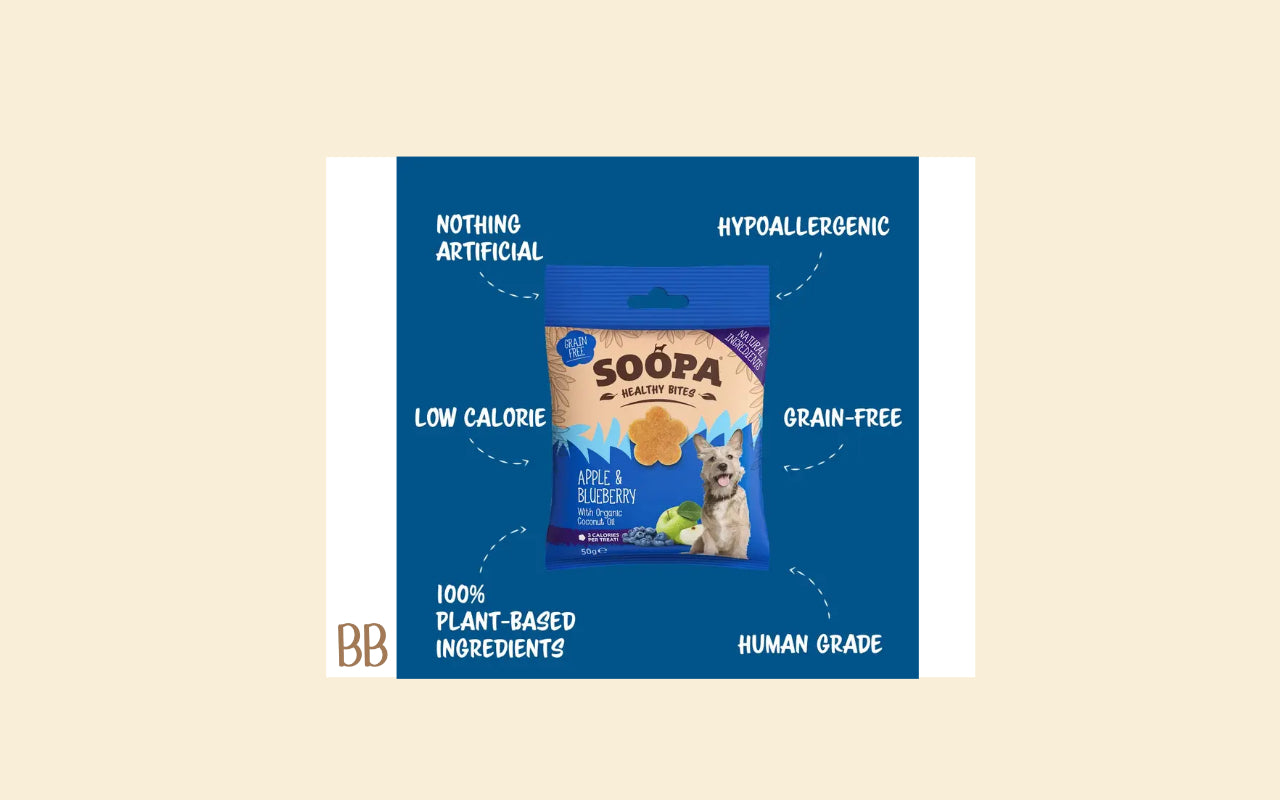 Soopa Apple and Blueberry Bites